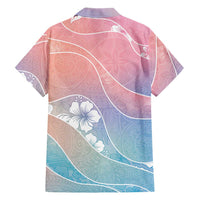 Aloha Hawaii Floral Tapa Family Matching Summer Maxi Dress and Hawaiian Shirt Patchwork Pastel Candy LT7 - Polynesian Pride