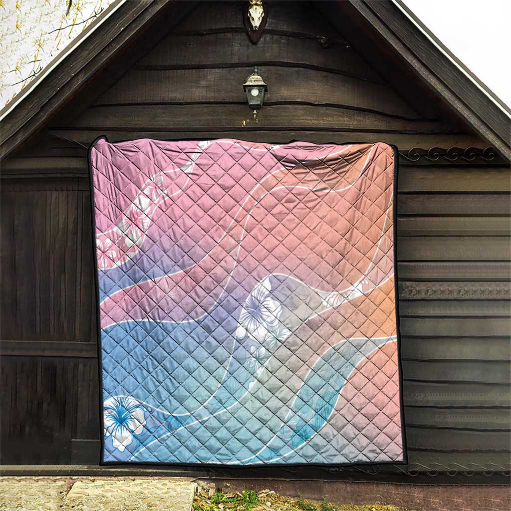 Aloha Hawaii Floral Tapa Quilt Patchwork Pastel Candy - Polynesian Pride