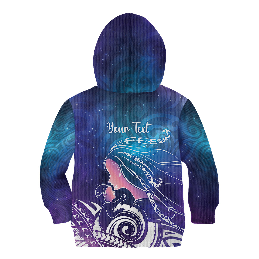 New Zealand Mother's Day Kid Hoodie Maori Hari Ra Mama LT7 - Polynesian Pride