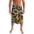 Aloha Festive Hawaii Lavalava Mokihana - Maile and Ilima on Black - Polynesian Pride