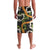 Aloha Festive Hawaii Lavalava Mokihana - Maile and Ilima on Black - Polynesian Pride