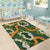 Aloha Festive Hawaii Area Rug Mokihana - Maile and Ilima on Forest Green - Polynesian Pride