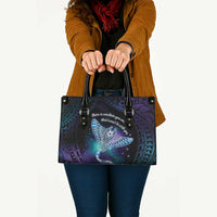 Polynesian Tala Manta Ray Leather Bag Nowhere You Could Go That I Won't Be With You LT7 - Polynesian Pride