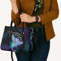 Polynesian Tala Manta Ray Leather Bag Nowhere You Could Go That I Won't Be With You LT7 - Polynesian Pride