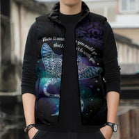 Polynesian Tala Manta Ray Sleeveless Puffer Jacket Nowhere You Could Go That I Won't Be With You LT7 - Polynesian Pride