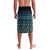 Maori Niho Taniwha Te Wheiao Lavalava Moana Blue - Polynesian Pride