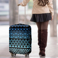 Maori Niho Taniwha Te Wheiao Luggage Cover Moana Blue LT7 - Polynesian Pride