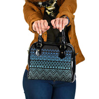 Maori Niho Taniwha Te Wheiao Shoulder Handbag Moana Blue - Polynesian Pride