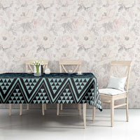 Maori Niho Taniwha Te Wheiao Tablecloth Moana Blue - Polynesian Pride