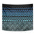 Maori Niho Taniwha Te Wheiao Tapestry Moana Blue - Polynesian Pride