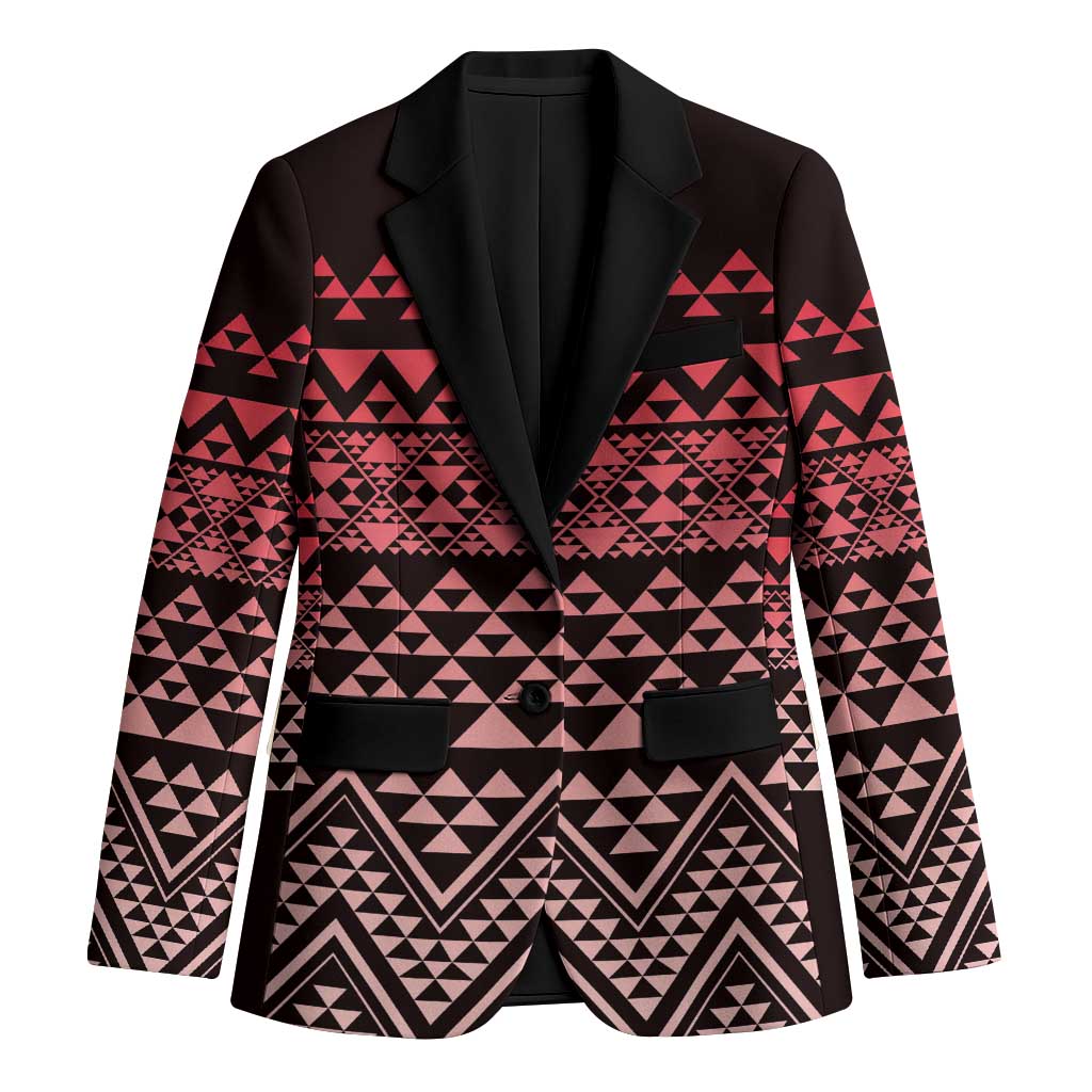 Maori Niho Taniwha Te Wheiao Blazer Terracotta - Polynesian Pride