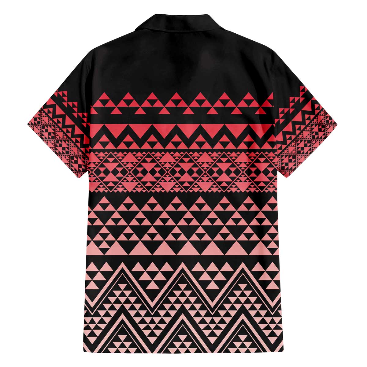 Maori Niho Taniwha Te Wheiao Family Matching Off The Shoulder Long Sleeve Dress and Hawaiian Shirt Terracotta LT7 - Polynesian Pride