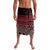 Maori Niho Taniwha Te Wheiao Lavalava Terracotta - Polynesian Pride
