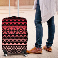 Maori Niho Taniwha Te Wheiao Luggage Cover Terracotta LT7 Terracotta - Polynesian Pride