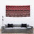 Maori Niho Taniwha Te Wheiao Tapestry Terracotta - Polynesian Pride