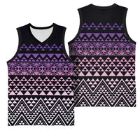 Maori Niho Taniwha Te Wheiao Basketball Jersey Waiporoporo - Polynesian Pride