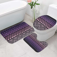 Maori Niho Taniwha Te Wheiao Bathroom Set Waiporoporo - Polynesian Pride