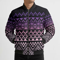 Maori Niho Taniwha Te Wheiao Bomber Puffer Jacket Waiporoporo LT7 - Polynesian Pride