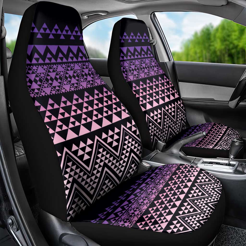 Maori Niho Taniwha Te Wheiao Car Seat Cover Waiporoporo - Polynesian Pride