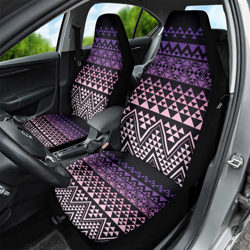 Maori Niho Taniwha Te Wheiao Car Seat Cover Waiporoporo - Polynesian Pride
