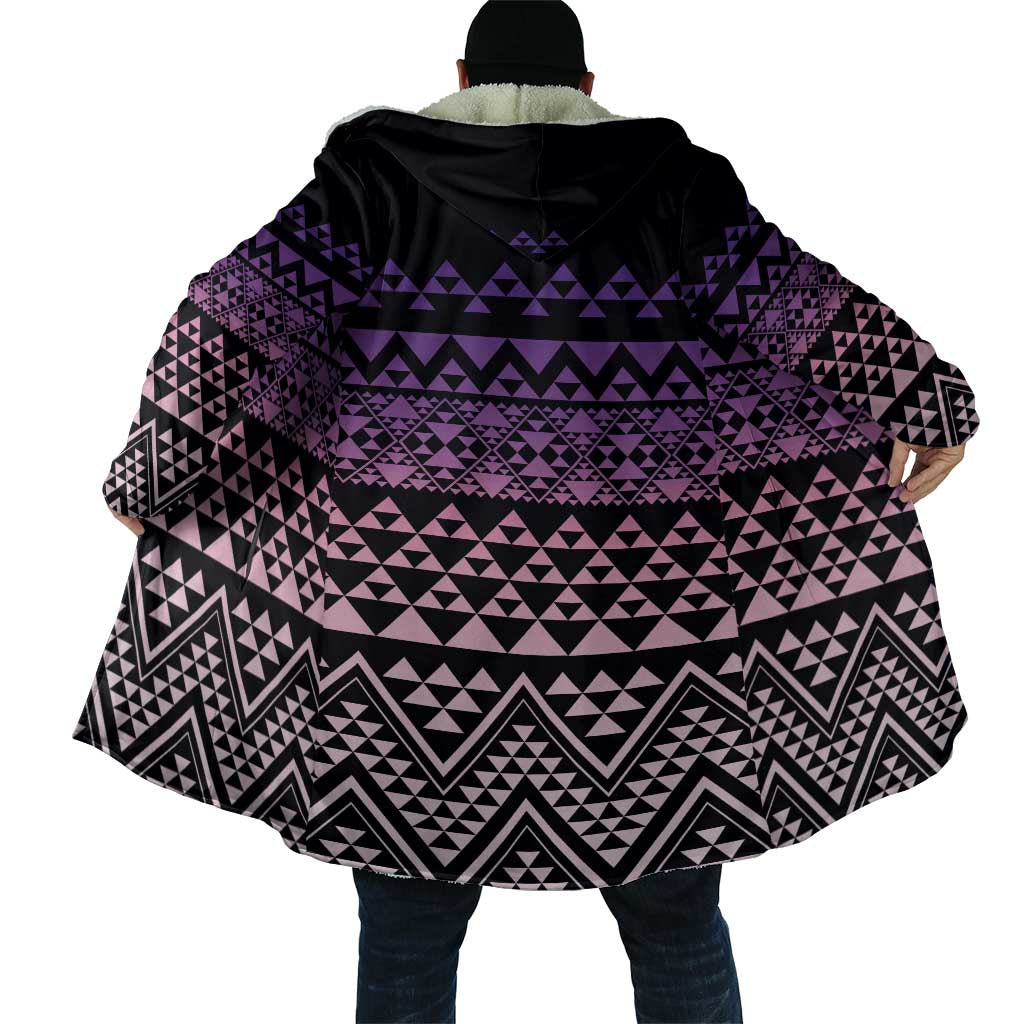 Maori Niho Taniwha Te Wheiao Cloak Waiporoporo - Polynesian Pride