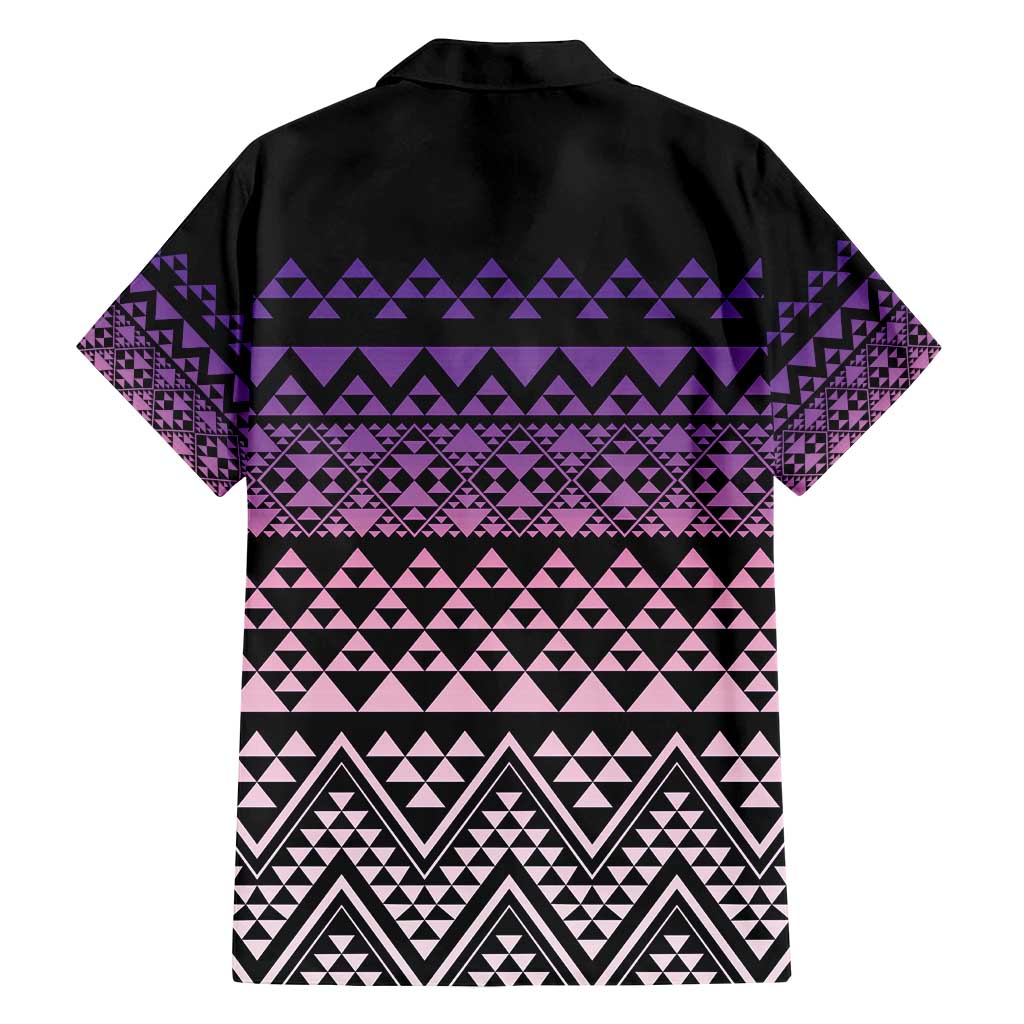Maori Niho Taniwha Te Wheiao Family Matching Long Sleeve Bodycon Dress and Hawaiian Shirt Waiporoporo LT7 - Polynesian Pride