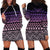Maori Niho Taniwha Te Wheiao Hoodie Dress Waiporoporo - Polynesian Pride