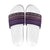 Maori Niho Taniwha Te Wheiao Slide Sandals Waiporoporo - Polynesian Pride