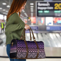 Maori Niho Taniwha Te Wheiao Travel Bag Waiporoporo - Polynesian Pride