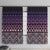 Maori Niho Taniwha Te Wheiao Window Curtain Waiporoporo - Polynesian Pride