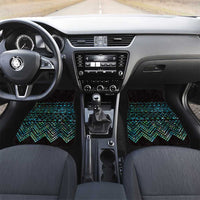 Maori Niho Taniwha Te Wheiao Car Mats Paua Shell - Polynesian Pride