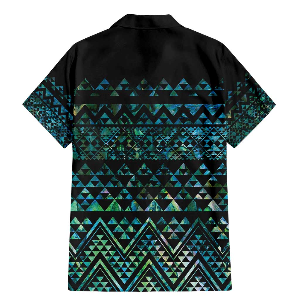 Maori Niho Taniwha Te Wheiao Family Matching Mermaid Dress and Hawaiian Shirt Paua Shell LT7 - Polynesian Pride