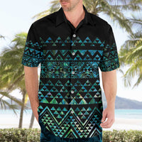Maori Niho Taniwha Te Wheiao Hawaiian Shirt Paua Shell - Polynesian Pride