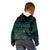 Maori Niho Taniwha Te Wheiao Kid Hoodie Paua Shell - Polynesian Pride