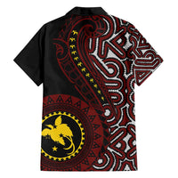 Papua New Guinea Oro Tapa Motif Family Matching Puletasi and Hawaiian Shirt Special LT7 - Polynesian Pride