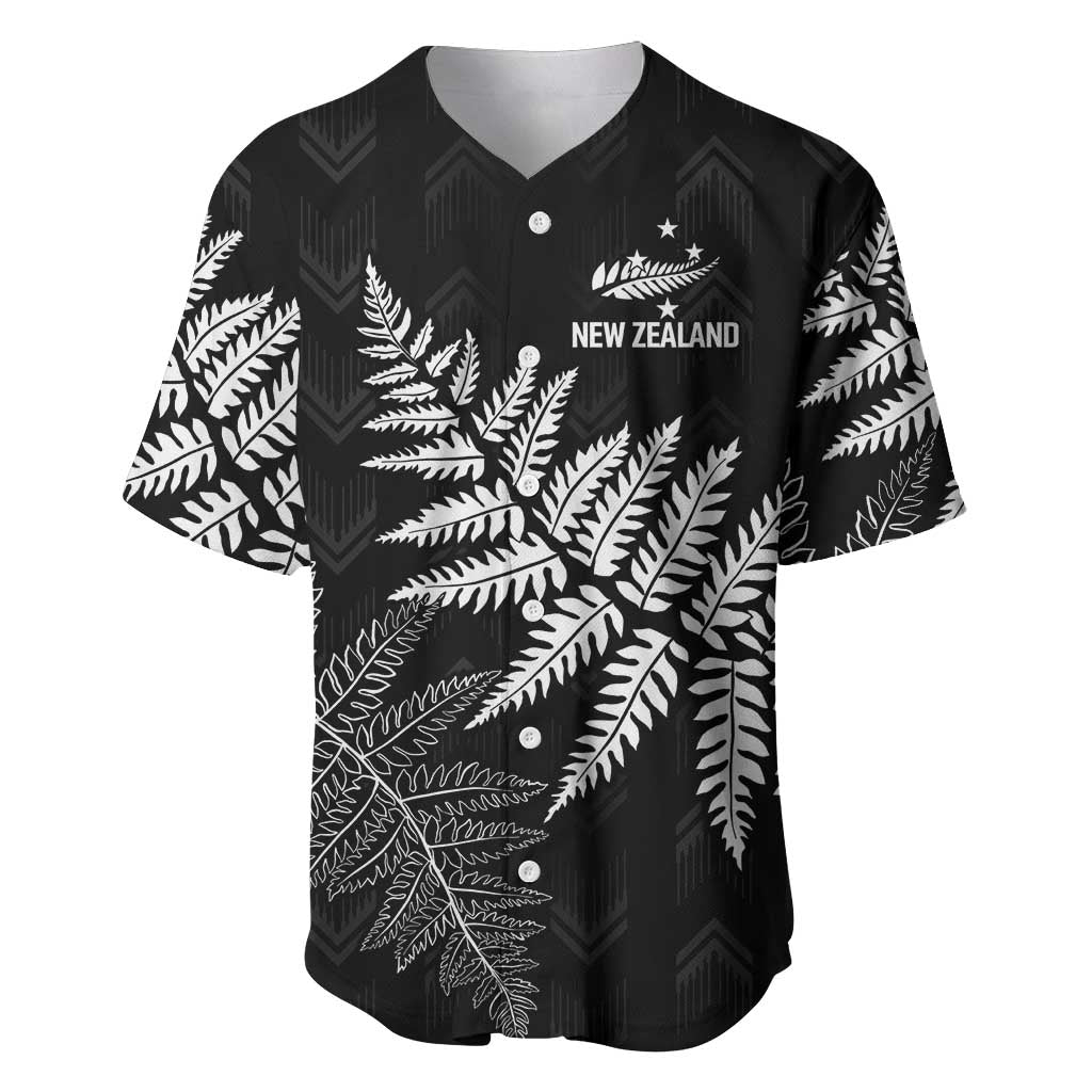 New Zealand Lawn Bowls Personalized Baseball Jersey Wrap-Around Silver Fern - Polynesian Pride