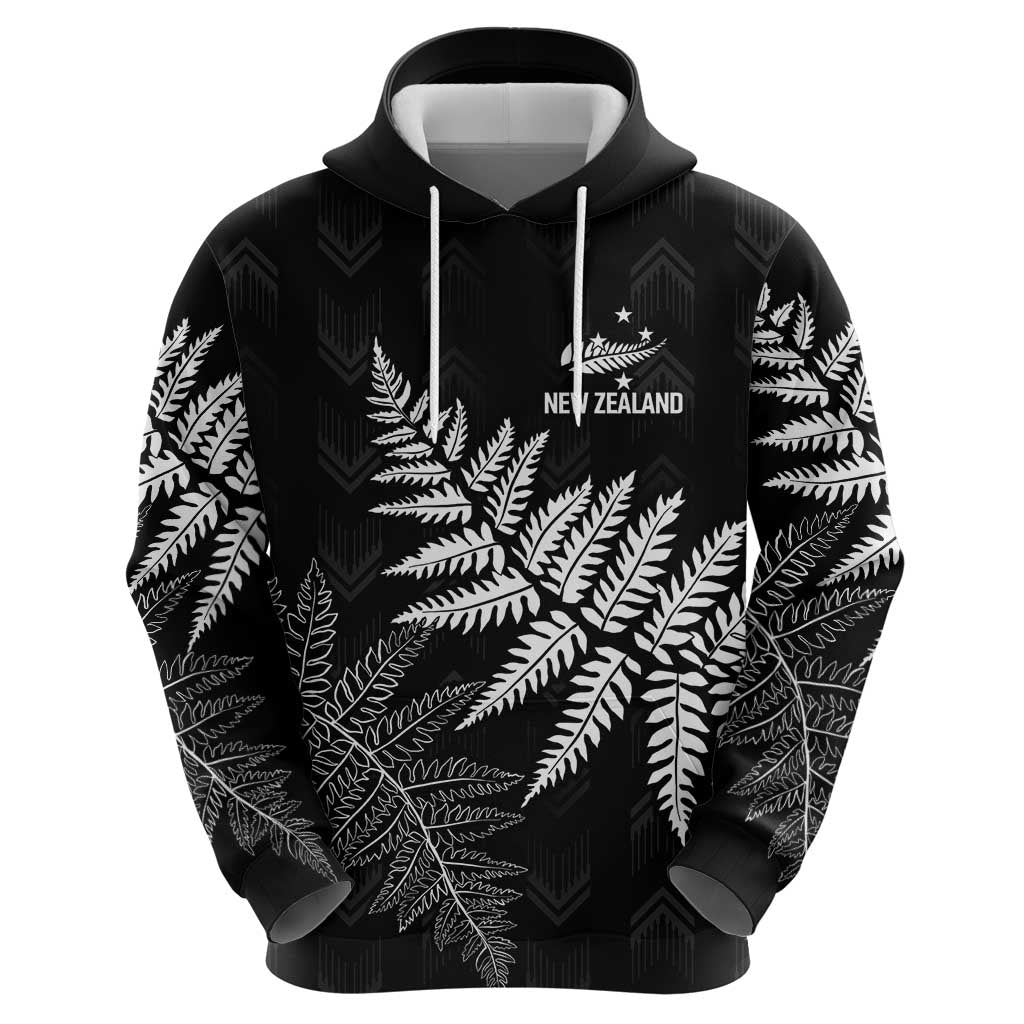 New Zealand Lawn Bowls Personalized Hoodie Wrap-Around Silver Fern LT7 - Polynesian Pride
