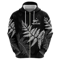 New Zealand Lawn Bowls Personalized Hoodie Wrap-Around Silver Fern LT7 - Polynesian Pride