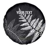 New Zealand Lawn Bowls Personalized Spare Tire Cover Wrap-Around Silver Fern LT7 - Polynesian Pride