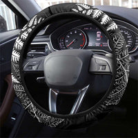 New Zealand Lawn Bowls Steering Wheel Cover Wrap-Around Silver Fern LT7 - Polynesian Pride