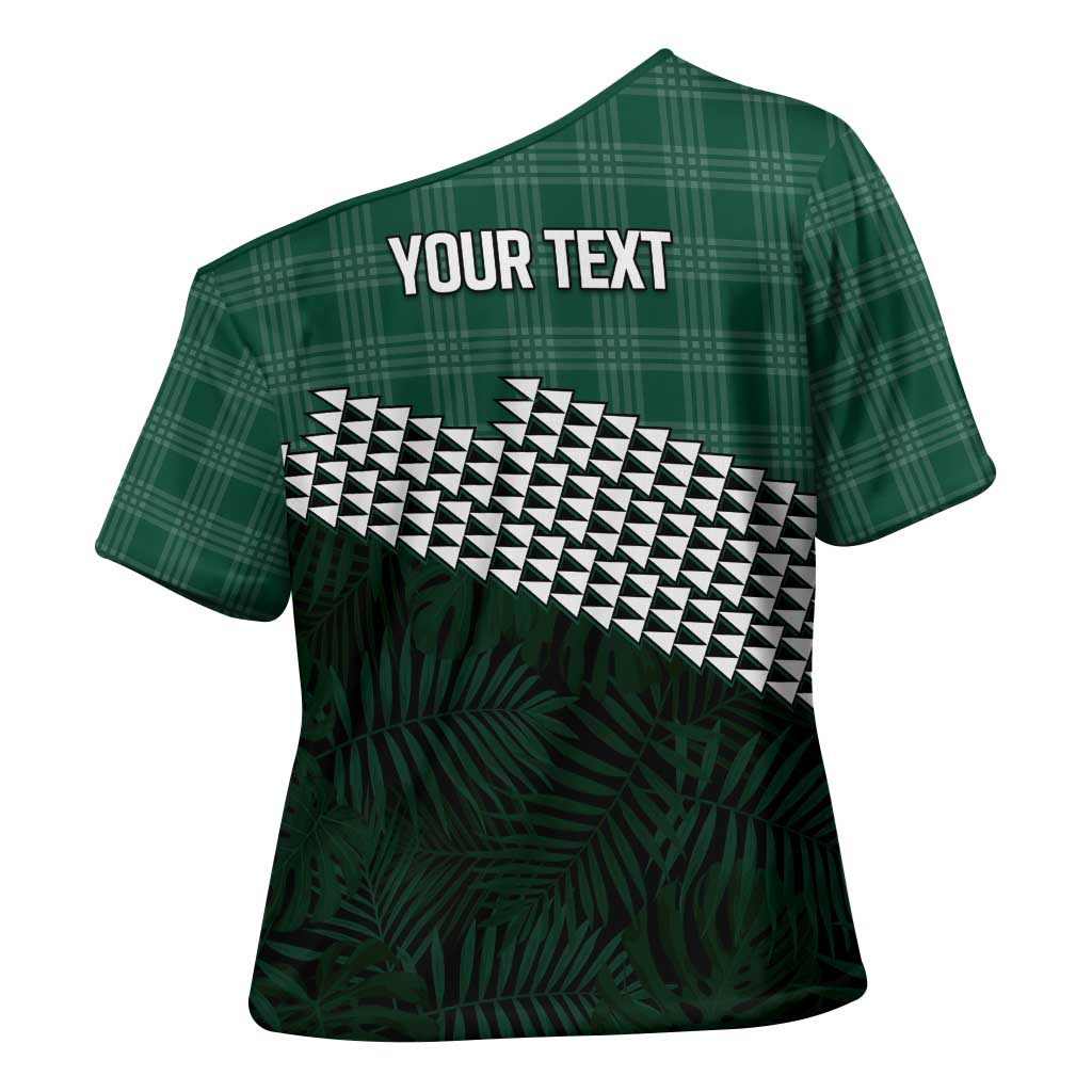 Rainbow Warriors Hawaii Personalized Palaka Cross Shoulder Shirt - Polynesian Pride