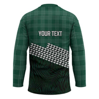Rainbow Warriors Hawaii Personalized Palaka Hockey Jersey - Polynesian Pride