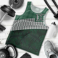 Rainbow Warriors Hawaii Personalized Palaka Men Tank Top - Polynesian Pride