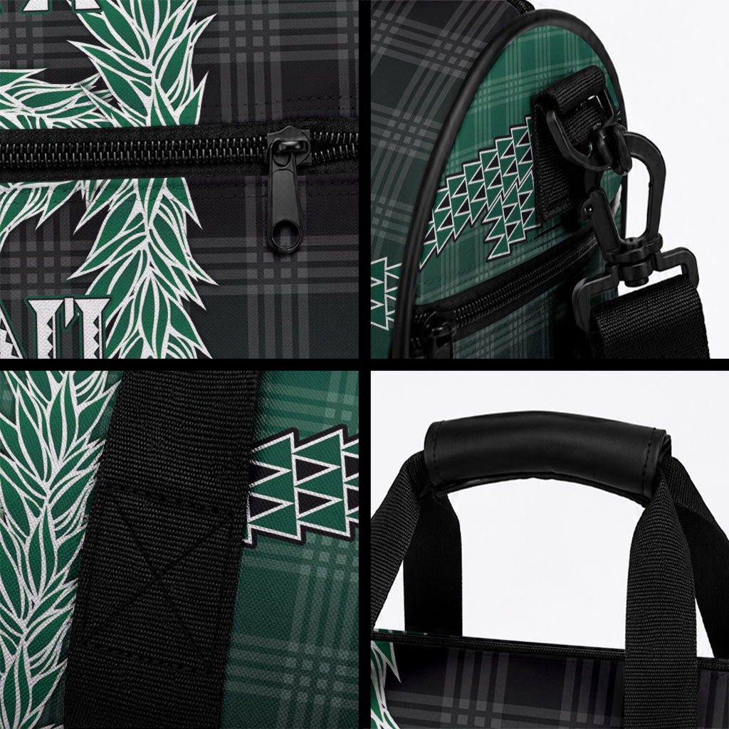 Rainbow Warriors Hawaii Palaka Duffle Bag Maile Lei