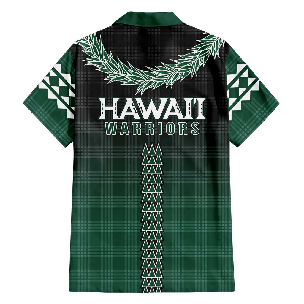 Rainbow Warriors Hawaii Palaka Family Matching Mermaid Dress and Hawaiian Shirt Maile Lei LT7 - Polynesian Pride