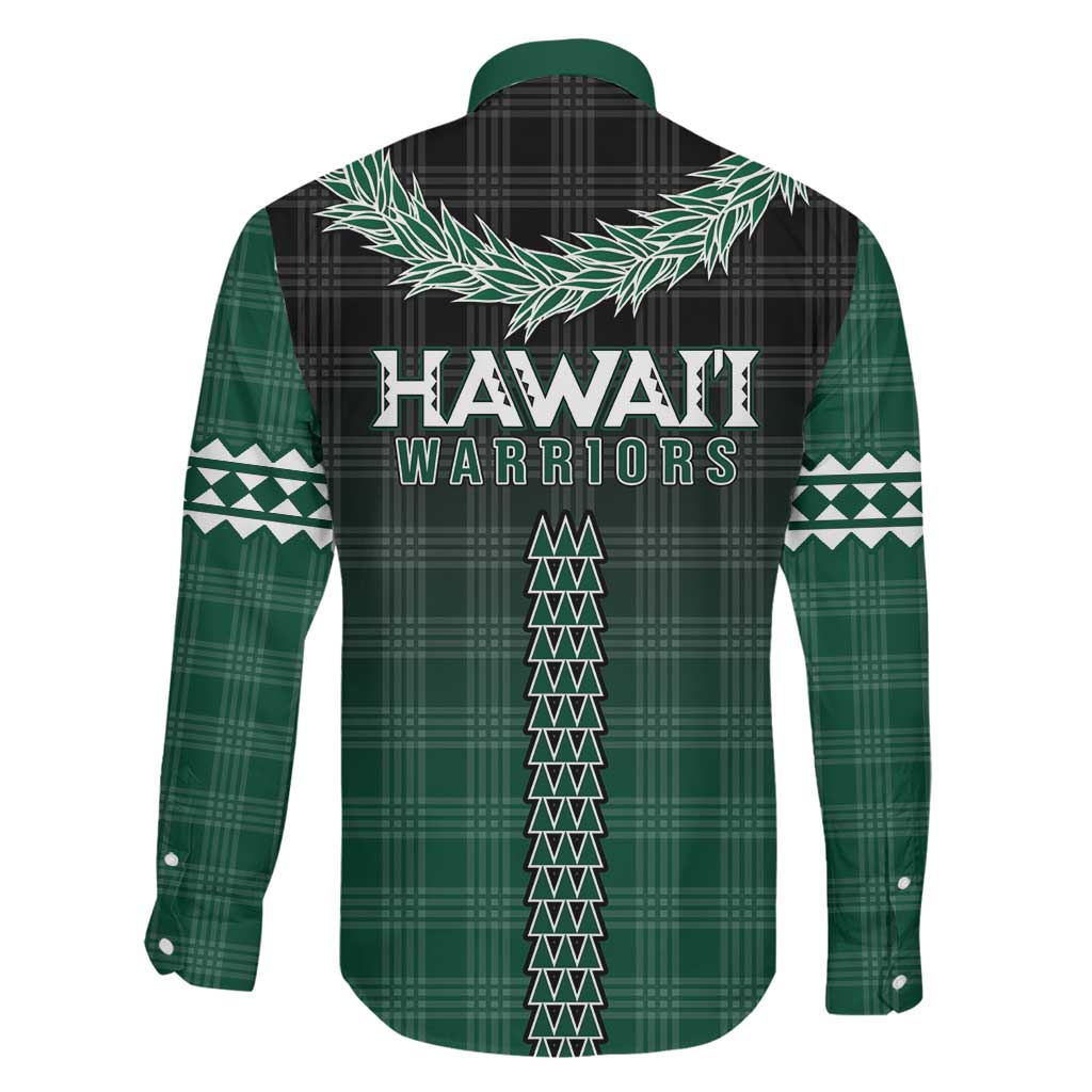 Rainbow Warriors Hawaii Palaka Family Matching Mermaid Dress and Hawaiian Shirt Maile Lei LT7 - Polynesian Pride