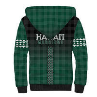 Rainbow Warriors Hawaii Palaka Sherpa Hoodie Maile Lei - Polynesian Pride