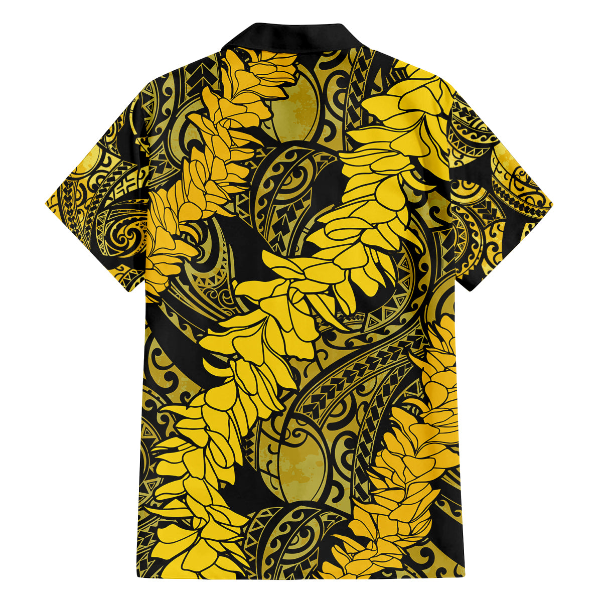 Hawaii Oahu Ilima Lei Family Matching Tank Maxi Dress and Hawaiian Shirt LT7 - Polynesian Pride