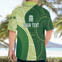 Fiji Ballantine Memorial High School Personalised Hawaiian Shirt Masi Tapa Mix Plumeria LT7 - Polynesian Pride