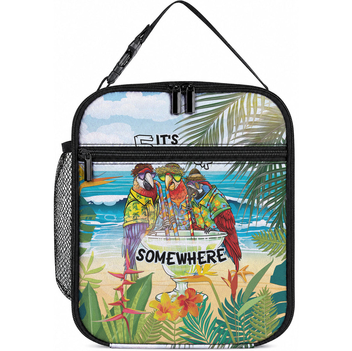 It's 5 o'clock Somewhere Lunch Bag Beach Party
